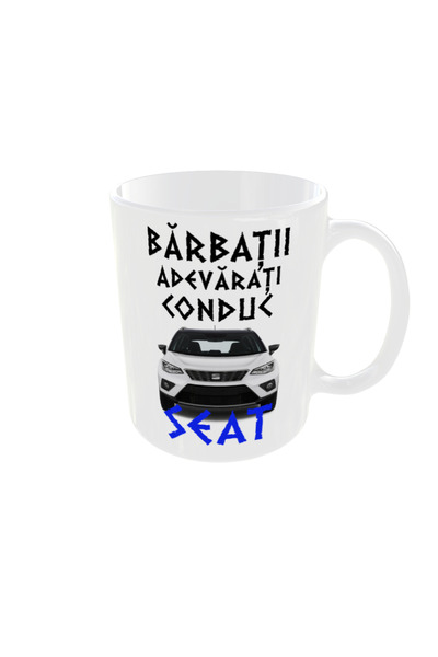 OEM Personalized seat mug, 350ml – the ideal gift for any occasion
