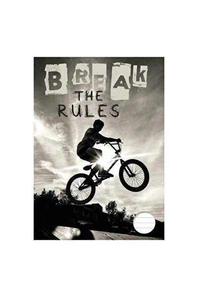 OEM Student Notebook A4 Dictando Bicycle Pattern Cover - 40 Sheets