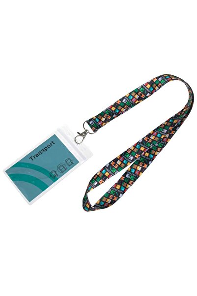 OEM Πολύχρωμο Σήμα Λάνιαρντ Minecraft