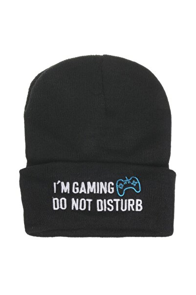 OEM Black Hat with "I'm gaming do not disturb" Message for Kids