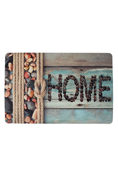 OEM Covoras Intrare cu Model Pietre Placi "Home" 60x40cm