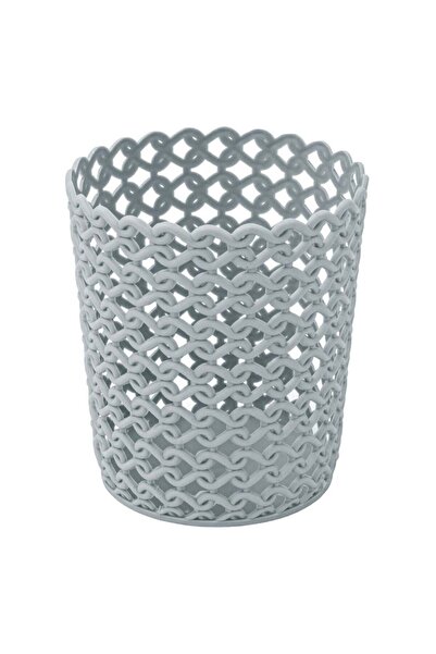 OEM Μπλε-γκρι πλαστική θήκη μολυβιών Ø10x11εκ.