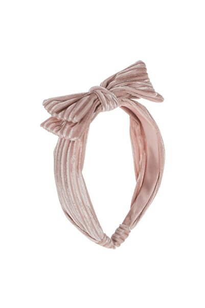 OEM Coronita Par Lata Powder Pink cu Fundita pentru Copii