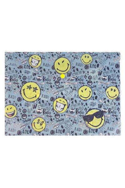 OEM Folder with Staple & Smiley Pattern 33x24cm