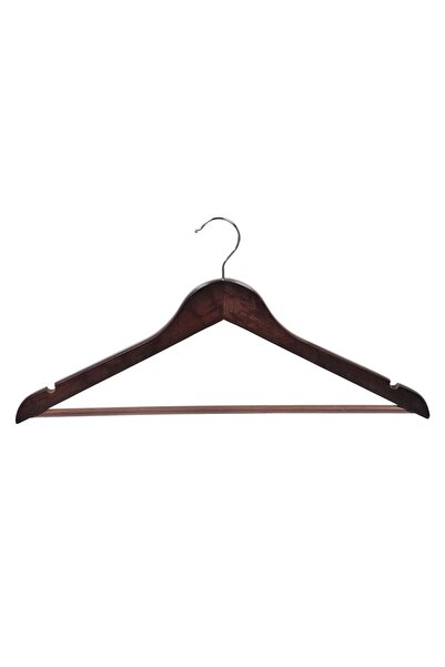 OEM Brown Wooden Hangers 44.5 centimeters - 2pcs