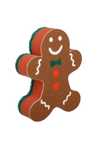 OEM Gingerbread Man Kitchen Sponge 13 centimeters