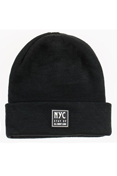 OEM Καπέλο NYC με μαύρο λαστιχένιο έμπλαστρο για παιδιά