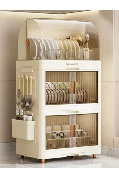 OEM Aesthetic dish drainer, 3 Levels, 39 x 74 x 26.5 cm