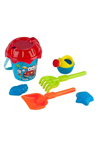 OEM Galeata Plaja Bleu Masina Ø16x13.5 centimetri & 5 Accesorii