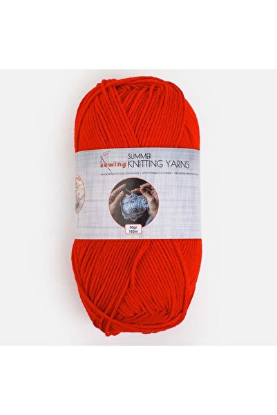 OEM Red Knitting Yarn 50g