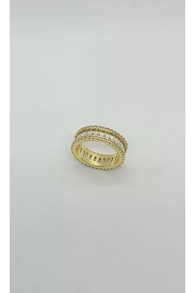 ndjewelry Baget Stone Full Circle Ring (Size 7)