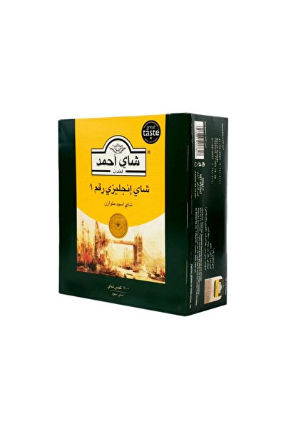 Ahmad Tea Ahmad Yellow English Black Tea, Balanced, 100 Threads, Number One