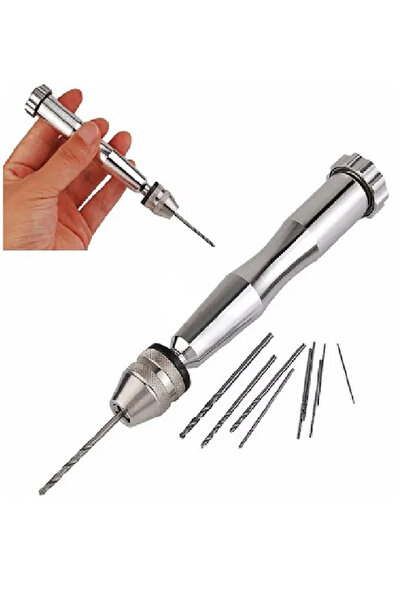 BGA manuel oynar başlıklı el matkap seti 10 spiral matkap ucu 0,8 – 3 mm mini...