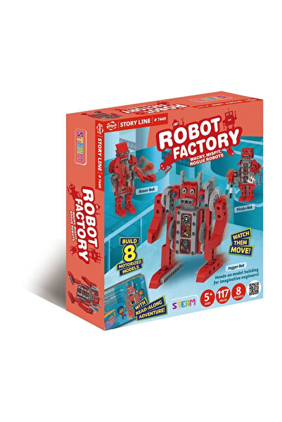 Gigo Toys STEM Kit Robot Factory, Genius Toy