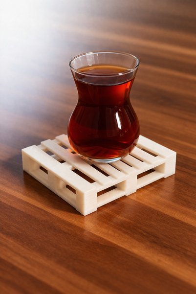Maygiy قاعدة أكواب على شكل طابعة ثلاثية الأبعاد 8*8