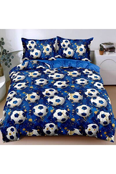 Patul Bed Linen, Satin Cotton, Sulphur, 2 Persons, Double Bed, 4 Pieces