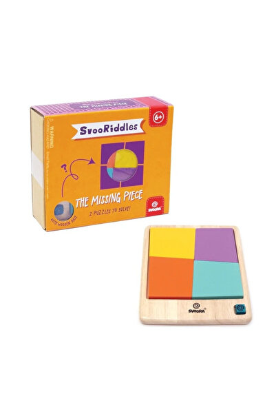 Svoora Wooden Logic Puzzle Missing Piece,