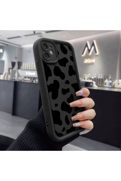 SLIMFELT Tecno Camon 20 Compatible High-Quality Kaplan Patterned Black Case