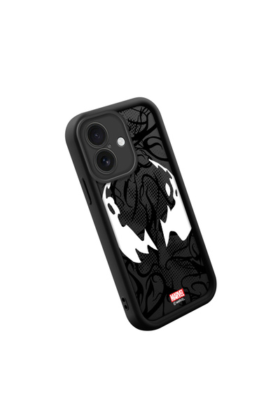 SLIMFELT غطاء سيليكون متوافق مع آيفون 16 بتصميم كلاسيكي لشخصية سبايدرمان، أني...