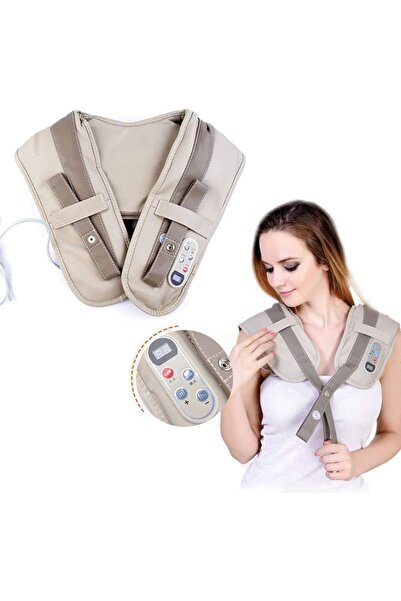 Zet Masajor electric pentru gât și umeri cu infraroșu, 24W, funcție de încălz...