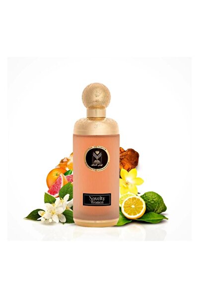 ALMAS PERFUMES عطر نوفيلتي ومن 200 مل اصفر اللون .