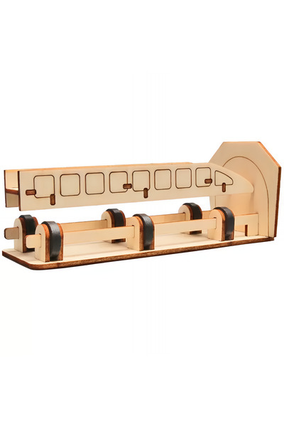 Generic مجموعة قطار التعليق المغناطيسي للأطفال، لعبة تجربة علمية STEM، نموذج ...