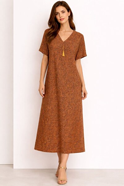 AYOUSH Summer Women's Robe, Soft and Light Rayon (Viscose) Fabric, Silky Text...