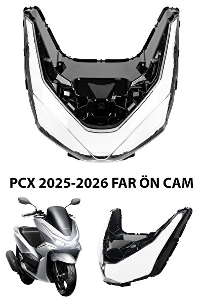 DEKOHOP Honda Pcx Ön Far Camı 2025 Sonrası Modellere Tam Uyumlu Yüksek Kalite