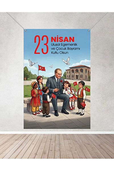 heptex 23 Nisan Hatırası Branda Afişi 160x200