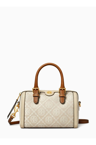 TORYAX T Monogram Mini Cylindrical Bag