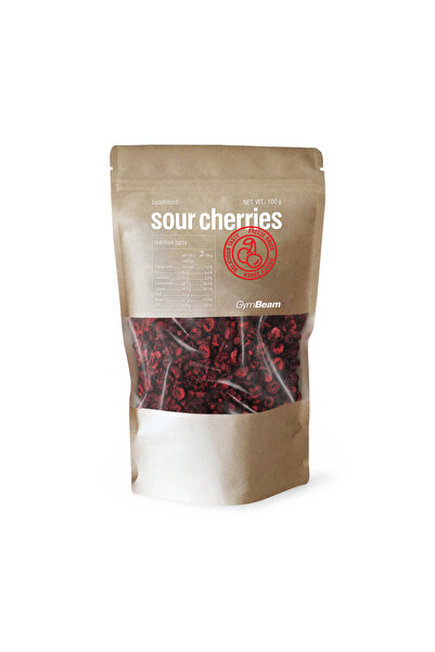 GymBeam Lyophilized Sour Cherries, 100 g