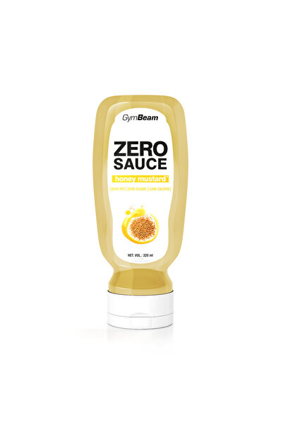 GymBeam ZERO SAUCE Muștar cu miere, 320 ml