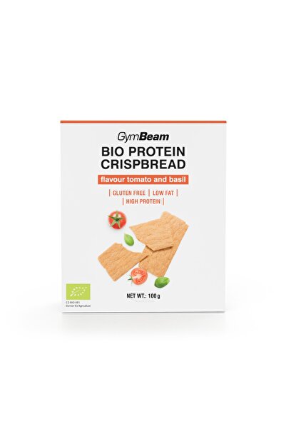 GymBeam BIO Protein Crispbread, 100 g, Tomato & Basil