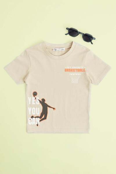 Fulla Moda Tricoul meu preferat de baschet cu imprimeu pentru băieți