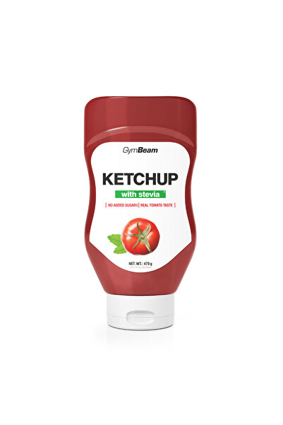 GymBeam Ketchup with Stevia, 470 ml