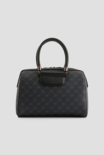 Armine Noktalı Çanta Siyah