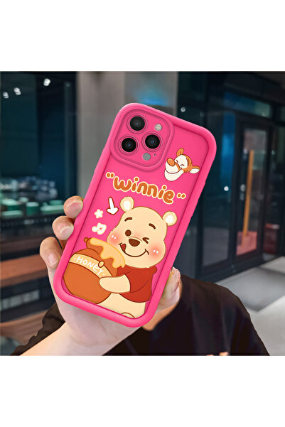 ucuc حافظة سيليكون باللون الأحمر الوردي متوافقة مع هاتف iPhone 14 Pro Max، مق...