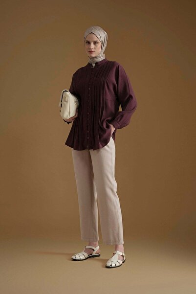 Armine Straight Pantolon Bej