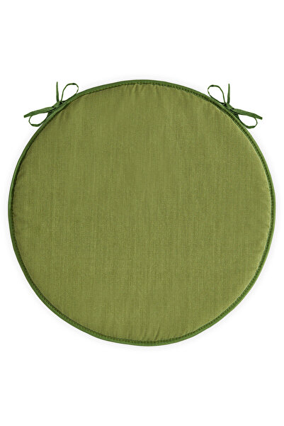 Maison Mex Round garden/terrace cushion BASIC GREEN H.2 D.40 green