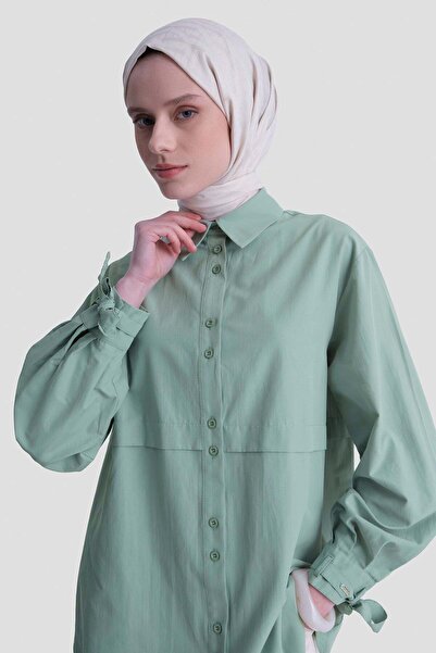 Armine Aller Parçalı Tunik Çağla