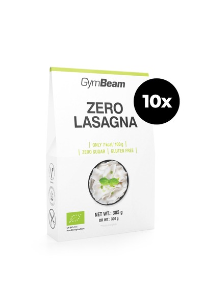 GymBeam BIO ZERO Lasagna, 10 x 385 g