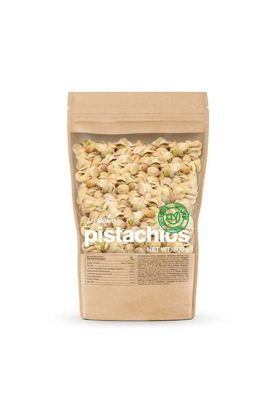 GymBeam Unshelled Pistachios, 500 g