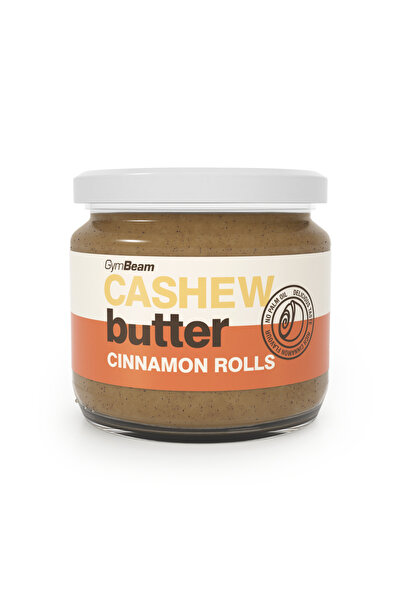 GymBeam Cashew Butter - Cinnamon Rolls, 340 g