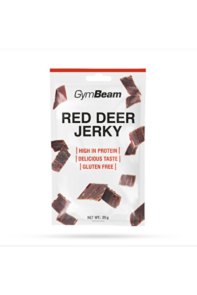GymBeam Red Deer Jerky, 25 g