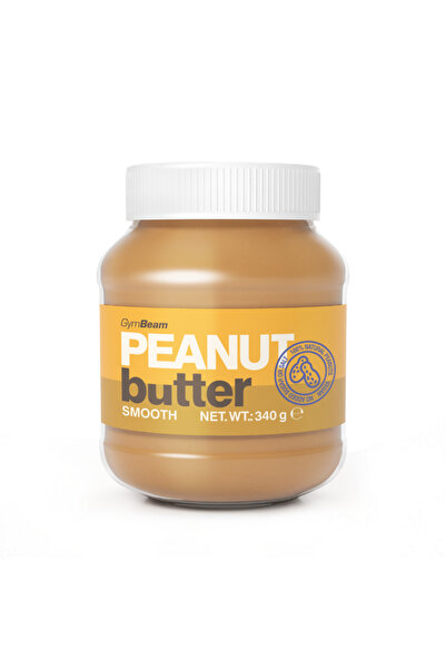 GymBeam Unt de arahide, 340 g, catifelat