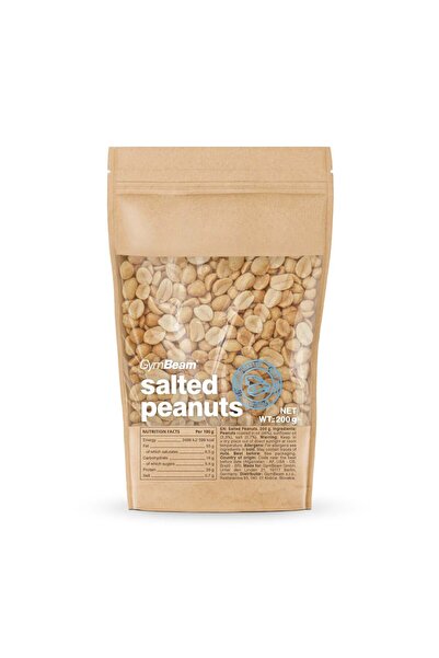 GymBeam Roasted Salted Peanuts, 200 g