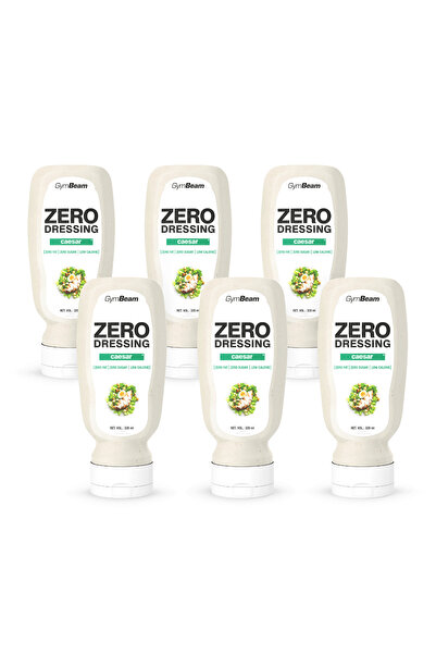 GymBeam ZERO DRESSING Caesar, 20 x 2,8 g 6 x 320 ml