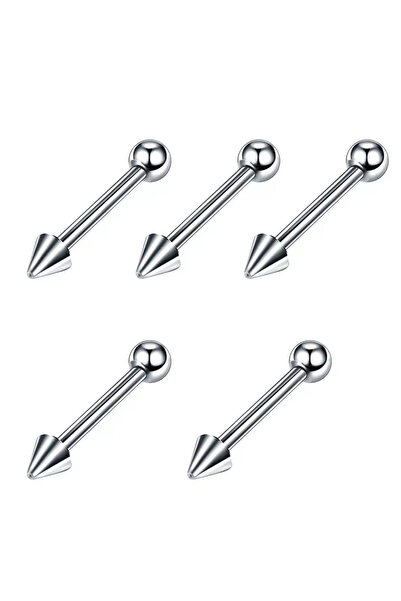 Choice36 1.2x10mm Style 9 5/10/40/60pcs Body Piercing Jewelry Stainless Steel...
