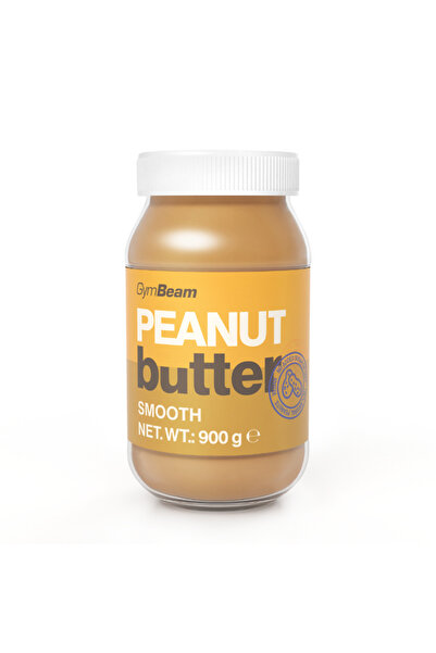 GymBeam Unt de arahide, 900 g, fin