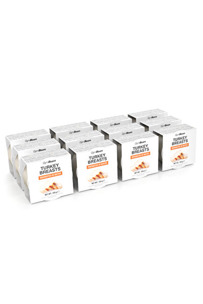 GymBeam Piept de curcan marinit în apă, 12 x 155 g